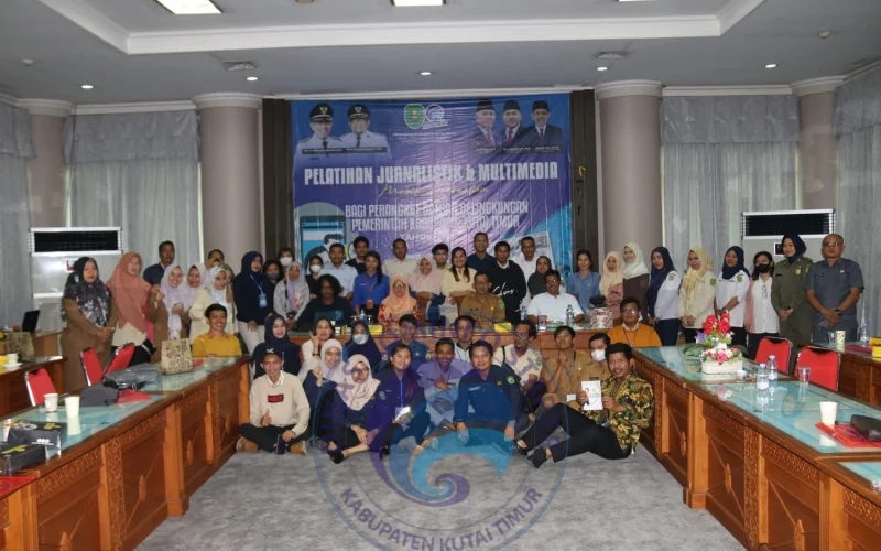 Pelatihan Jurnalistik dan Multimedia Garapan Diskominfo Staper Kutim Sukses