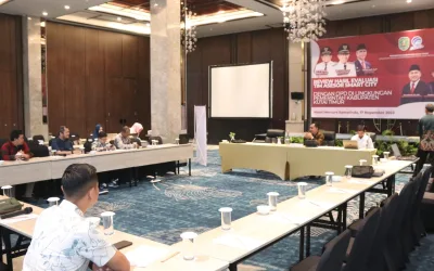 Usai  Dievaluasi Tim Assesor Smart City, Diskominfo Staper Kutim Langsung Tindaklanjuti dengan Rakor bersama Lintas PD