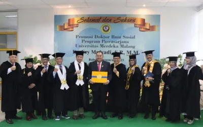 Selamat! Kadis Kominfo Staper Kutim Lulus di Sidang Terbuka Program Pascasarjana Promosi Doktor, dengan Hasil Memuaskan
