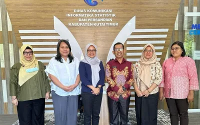 Dukung Keberlanjutan Pengelolaan SP4N LAPOR di Kutim, USAID SEGAR Silaturahmi dan Bahas Keberlanjutan Kerjasama dengan Diskominfo