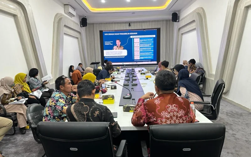 Untuk Ukur Capaian Kemajuan Statistik Sektoral, Diskominfo Kutim dan BPS Gelar Sosialisasi EPSS