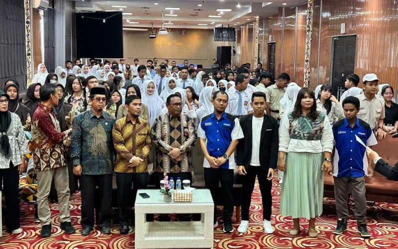Sebanyak 150 Siswa SMA Ikuti Sosialisasi TIK Garapan Diskominfo Kutim Kerjasama dengan Relawan TIK Kaltim