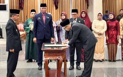 Ronny Bonar Dilantik sebagai Kepala Diskominfo Staper Kutim, Sebut Bakal Lanjutkan Program yang Telah Ada 