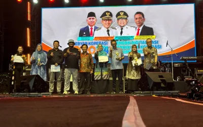 Diskominfo Staper Juara Umum di Gebyar Koperasi Expo 2024