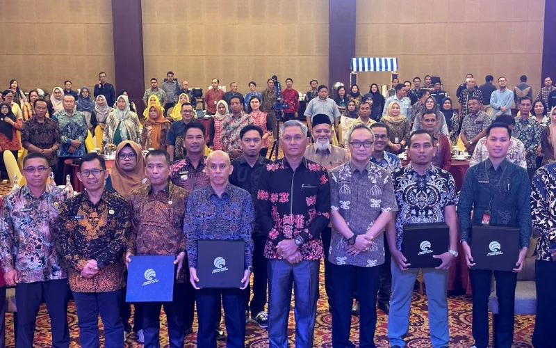 Sebagai Implementasi Renaksi SP4N LAPOR Periode 2022-2026, Diskominfo Staper Kutim Gelar Monev SP4N LAPOR