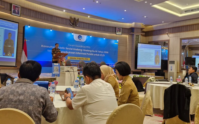PPID Kabupaten Kutim Turut Hadiri Konsultasi Publik Revisi UU Keterbukaan Informasi Publik
