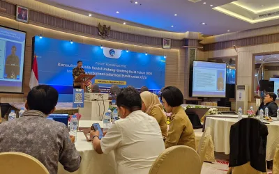 PPID Kabupaten Kutim Turut Hadiri Konsultasi Publik Revisi UU Keterbukaan Informasi Publik