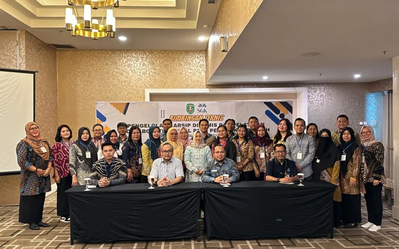 Pengelola Arsip Diskominfo Staper Kutim Dibekali Ilmu Pengelolaan Arsip Dinamis dan Collaboration Skill