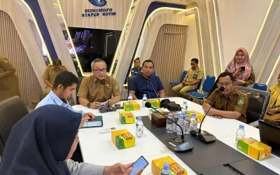 Tingkatkan Layanan informasi Publik, Diskominfo Kutim Gelar Monev Kepatuhan Badan Publik atas Keterbukaan Informasi