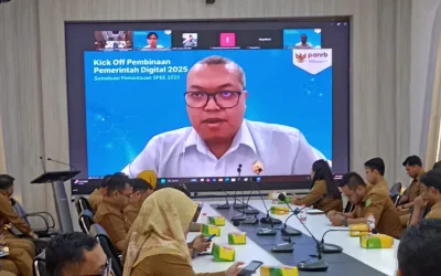 Pemkab Kutim Ikuti Sosialisasi Pemantauan SPBE oleh KemenPANRB Wujud Komitmen Pelayanan dan Pemerintahan menuju Pemerintah Digital