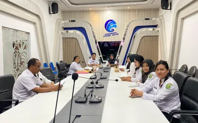 Tingkatkan Kualitas Layanan Publik, Diskominfo Kutim dan Kaltim Gelar Monev SP4N LAPOR!