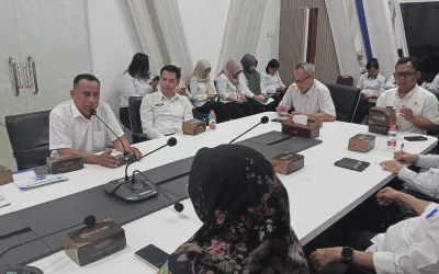 Pimpin Sertijab, Kadiskominfo Staper Kutim Tekankan Profesionalisme dan Sinergi
