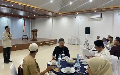 Bukber PWI Kutim, Diskominfo Dorong Peningkatan Profesionalisme Wartawan