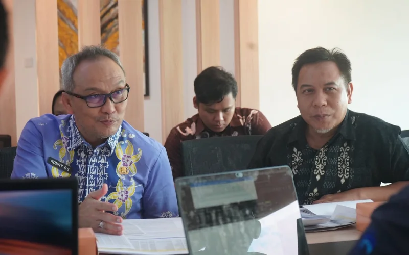 Kejar Pemerataan Jaringan, Diskominfo Kutim Bahas Blankspot dengan Komdigi