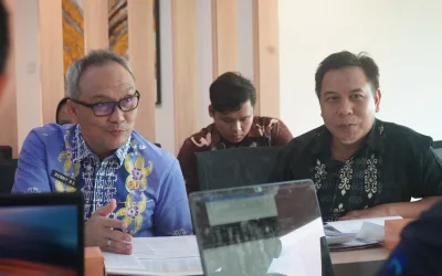 Kejar Pemerataan Jaringan, Diskominfo Kutim Bahas Blankspot dengan Komdigi