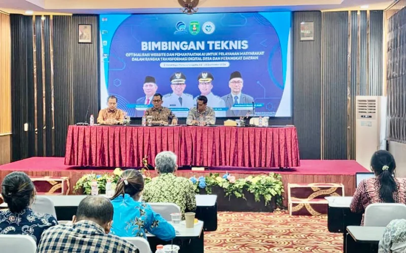 Diskominfo Staper Kutim Perkuat Transformasi Digital di Kecamatan dan Desa