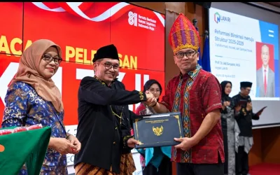 Ronny Bonar Lulus PKN II, Terpadu Digital Kutim Jadi Komitmen Transformasi Layanan Publik