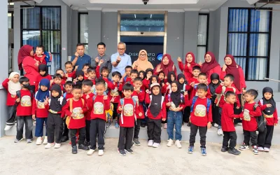 Diskominfo Kutim Kenalkan Layanan Digital kepada Siswa TK dan KB Al-Falah