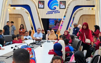 DWP Diskominfo Staper dan TK Al Falah Kenalkan Literasi Digital Sejak Dini
