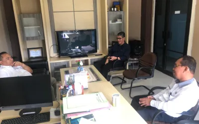 Jalin Silaturahmi dan Sinergitas Sesama Diskominfo, Ery Mulyadi Sambangi Kantor Kadiskominfo Berau 